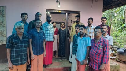 CPM workers broke the lock of confiscated house in Palakkad