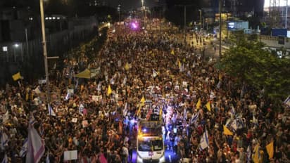 नेतन्याहू की योजना के खिलाफ इसराइल में प्रदर्शन