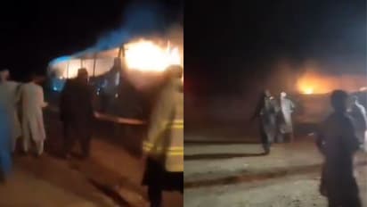 हेरात अफगानिस्तान में भीषण बस दुर्घटना