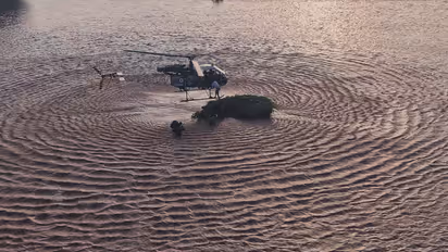 IAF viral rescue video Ravi River