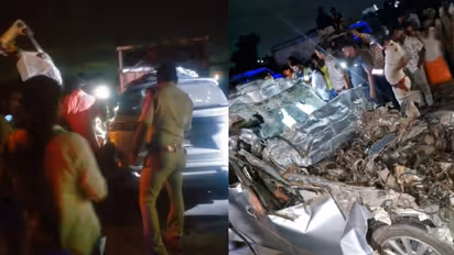 patna road accident car crashes 