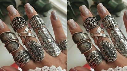 Navratri Garba 2025 Finger Ring Designs