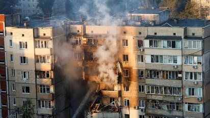 Russia Attack Kyiv Cabinet Building