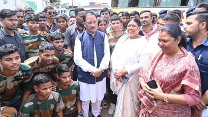 balrampur agniveer selection cm Vishnu Deo Sai