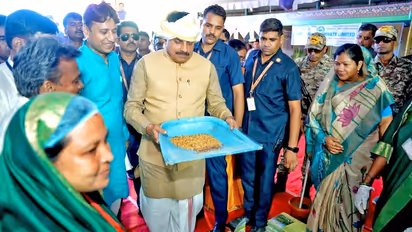 balaghat kisan sammelan cm dr mohan yadav bonus vikas
