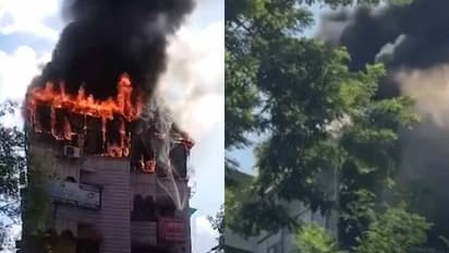 Blue Cherry Guest House fire Kolkata