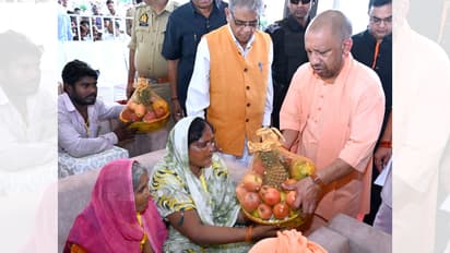 bahraich wolf attack cm yogi adityanath meet victims