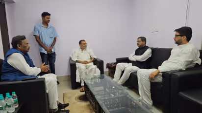 meeting upendra kushwaha- dharmendra pradhan