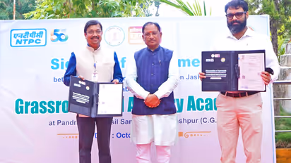 Jashpur Archery Training Centre CM Vishnu Deo Sai NTPC agreement