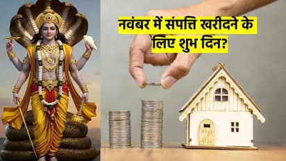 November 2025 property shubh din