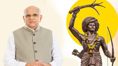 Gujarat bhagwan birsa munda 150 jayanti CM Bhupendra Patel janjatiya gaurav yatra Ambaji