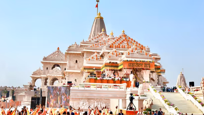 Ayodhya Ram Mandir dhwajarohan devotee reactions PM Modi Jai Shri Ram