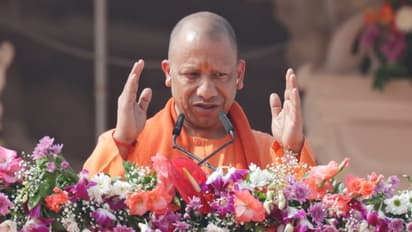 ayodhya ram mandir dhwajarohan CM Yogi Adityanath speech