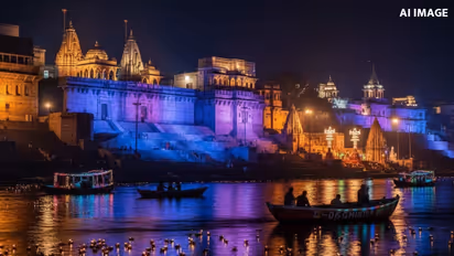 Facade Lighting installation in Varanasi