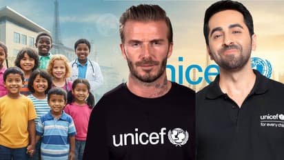 unicef goodwill ambassador david beckham india visit Ayushmann Khurrana welcome