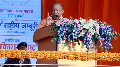 lucknow 19th national jamboree closing ceremony yogi adityanath speech