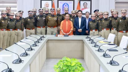 CM Yogi Adityanath meet IPS trainees