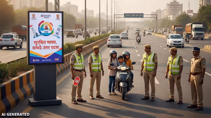 Yogi Government UP road safety campaign success
