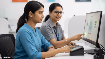 mp students aadhaar biometric update mbu school education uidai