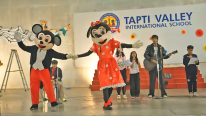 Tapti Valley International School Surat Gujarat welcome 2026 carnival
