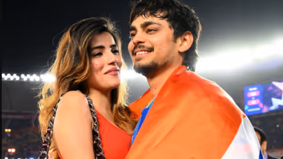 Ishan Kishan and Aditi Hundia