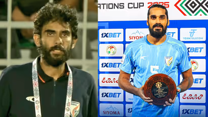 Khalid Jamil (Left) and Sandesh Jhingan