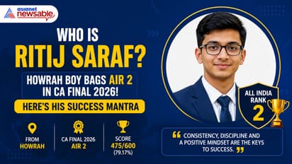 Ritij Saraf CA Final May 2026 AIR 2 Topper Success Story and Preparation Strategy