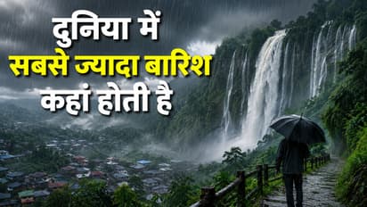 Most Rainy Places in World