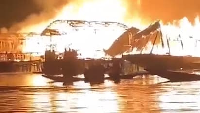 Three Bangladeshi tourists died in a houseboat fire in Srinagar s Dal lake bsm