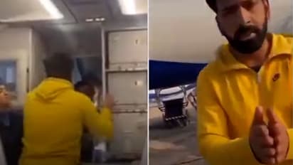 Watch viral video of IndiGo pilot apologized in front of camera after being arrested for slapping bsm