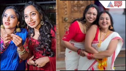 Prarthana Krishna and Ansiya wedding night 