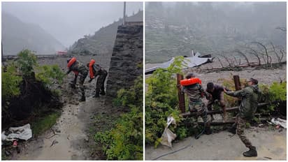 Uttarkashi cloudburst image