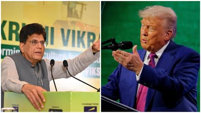Piyush Goyal and Donald Trump