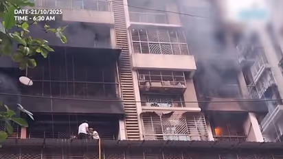 navi mumbai flat fire