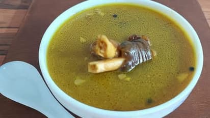 mutton leg soup