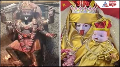 Kali idol found dressed as Mother Mary