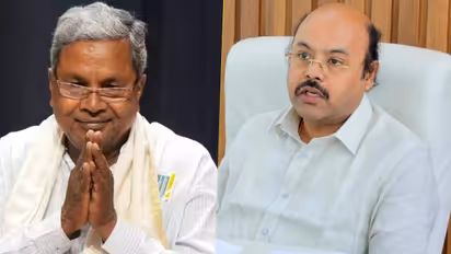 Siddaramaiah and Yathindra