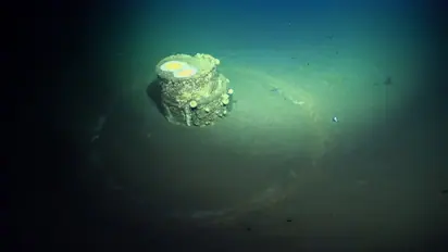 Mystery: A barrel on the seafloor off the coast Los Angeles