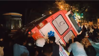 Ambulence accident in bengaluru