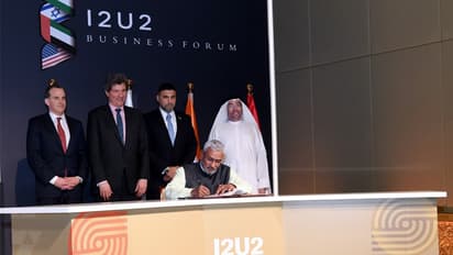 I2U2 meeting discusses investment opportunities