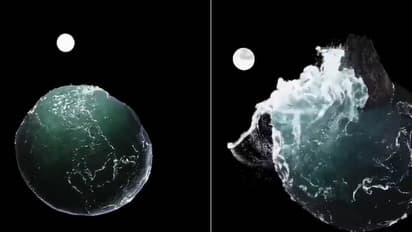 moons gravatational pull