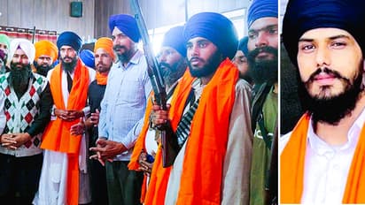 Waris Punjab De leader Amritpal Singh 