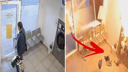 Washing machine blast