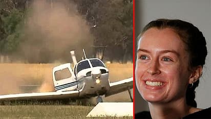 17 year old brave girl landed plan without wheel