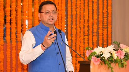 pushkar singh dhami addressing media