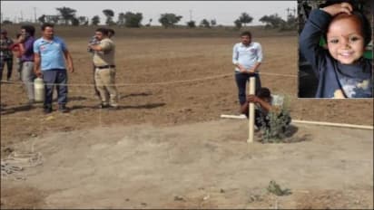 minor girl fall in borewell