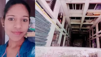 girl fall from building