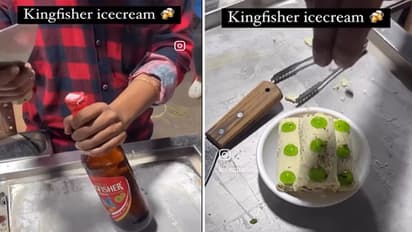 chilled beer ice cream