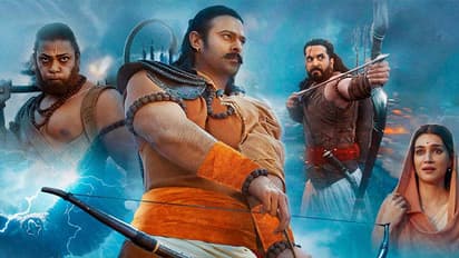 Adipurush release Prabhas fans burst crackers 