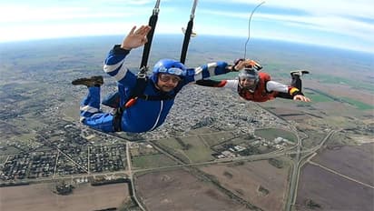 skydivers last photo